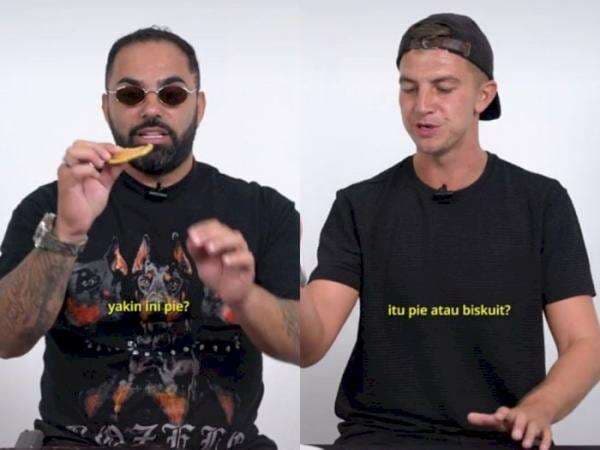 Bule Ini Kaget saat Nyobain Makan Pie Susu: Kok Gepeng kayak Biskuit?