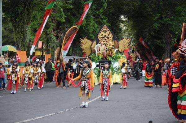 SMKN Rowokangkung Borong Juara di Ajang Karnaval Pemerintah Kabupaten Lumajang