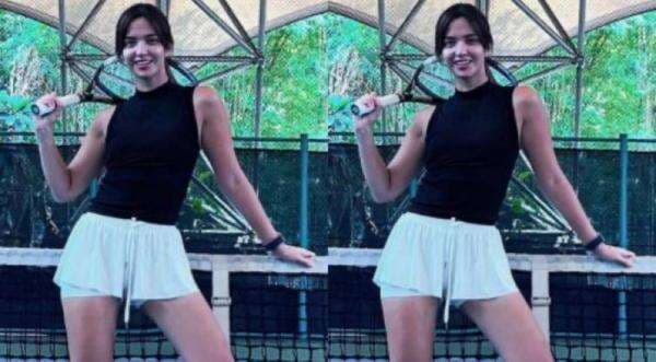 Main Tenis, Gaya Nia Ramadhani Pakai Celana Gemes Bikin Melongo