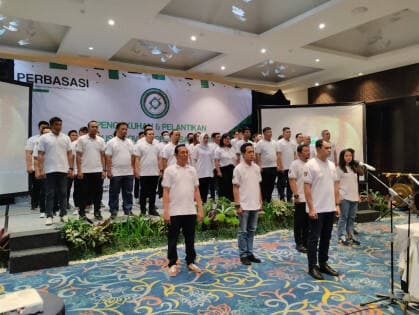 Resmi Dilantik, Berikut Pengurus Perbasasi Lampung 2022-2026