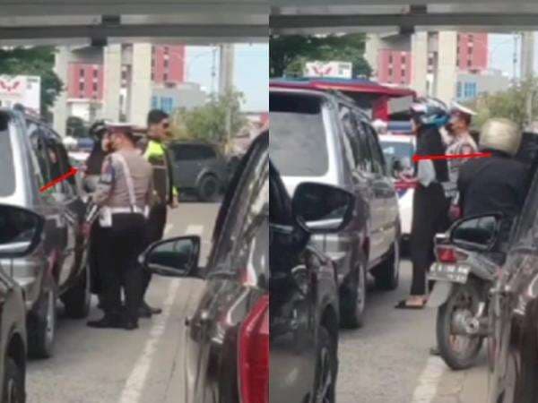 Viral, Anak Gadis Labrak Selingkuhan Ayah Dibantu Patwal: Jangan Kasih Ampun!