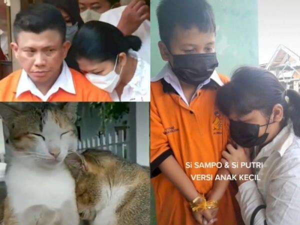 Viral Parodi Sambo dan Istri Bertambah, Terbaru Ada yang Versi Anak Kecil dan Kucing