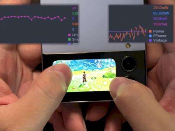 YouTuber ini Main Genshin Impact di Layar Sekunder Galaxy Z Flip4, Seru atau Ribet?
