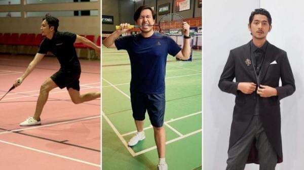 Deretan Artis Ganteng Indonesia Jago Main Bulu Tangkis, Nomor 3 Idola Ibu-Ibu Pecinta Sinetron