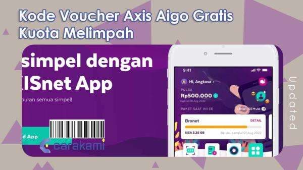 9+ Kode Voucher Axis Aigo Gratis Kuota Melimpah