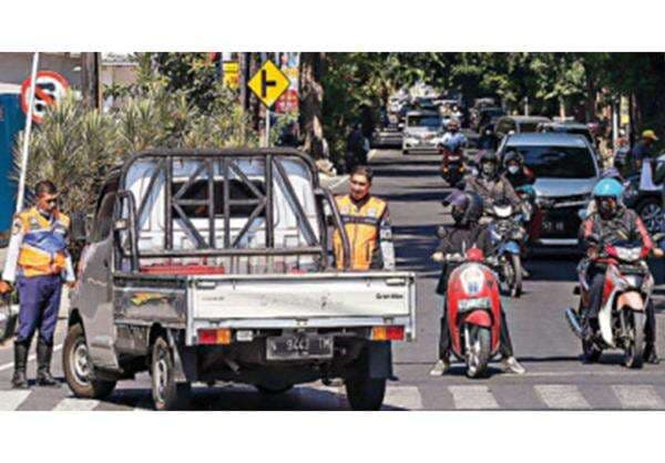Ingat, Satu Arah Mulai Berlaku di Jalan Untung Suropati Sidoarjo