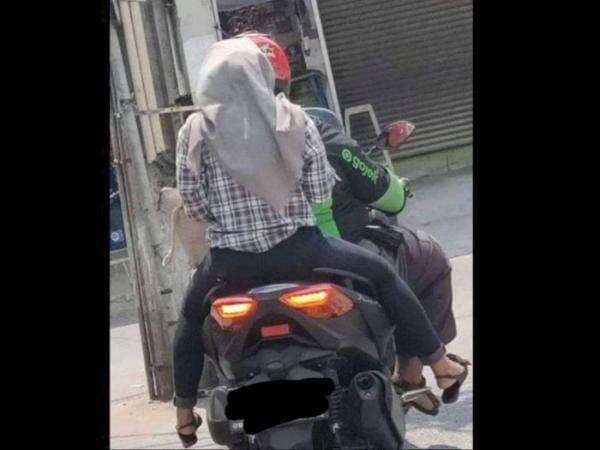 Viral Ojol Bawa Penumpang Cewek Duduknya Tak Biasa: Ngangkang Maximal!