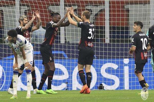 Liga Champions: AC Milan Bungkam Dinamo Zagreb, Langsung Pimpin Klasemen