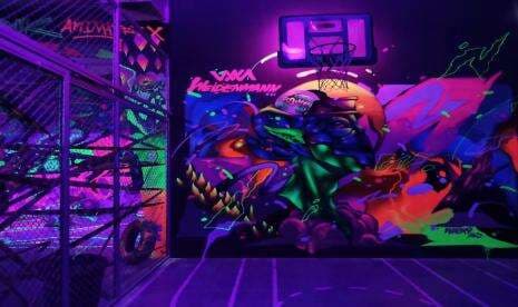 Serunya Bermain di Wisata Instagramable Cyberpunk Animatrix Experience Room