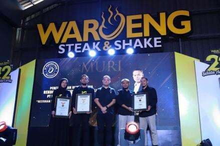Siapa Pemilik Waroeng Steak and Shake? Restoran yang Raih Rekor MURI