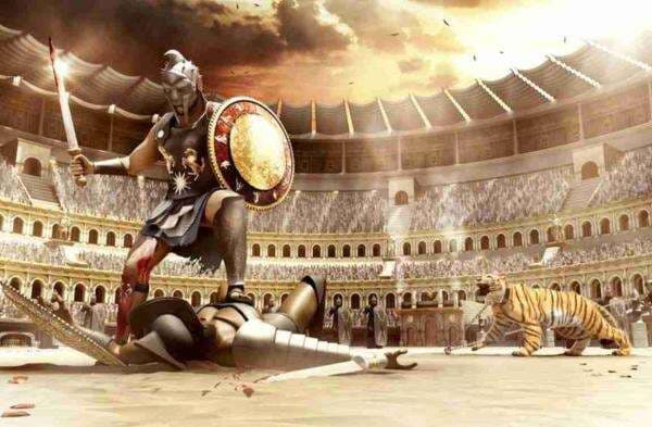 Hiburan `Mematikan` Bangsa Romawi