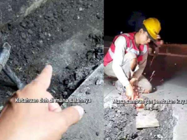 Viral Jalan Rusak Diperbaiki Gratis, Pas Dibongkar Ketahuan Isinya Cuma Pasir Tanah Viral Jalan Rusak Diperbaiki Gratis, Pas Dibongkar Ketahuan Isinya Cuma Pasir Tanah