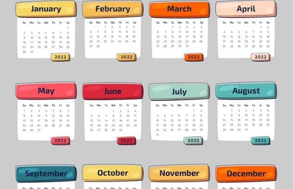 12 Nama Bulan dalam Bahasa Inggris dan Sejarah Asalnya