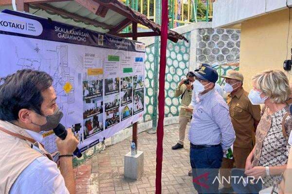 Bank Dunia Apresiasi Penataan Kawasan Kumuh di Bantaran Sungai Gajah Wong Yogyakarta