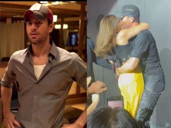 Enrique Iglesias Dicium Fans Wanita dengan Nafsu sebelum Konser, Netizen: Udah Punya Istri
