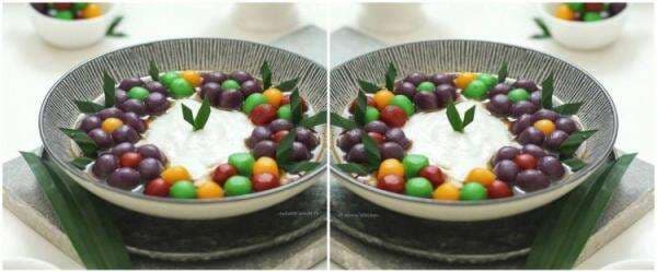 Resep bubur sumsum candil ubi ungu ala rumahan, enak dan lembut