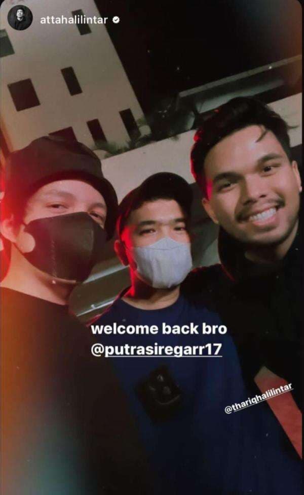 Putra Siregar Bebas Penjara, Di-posting Atta Halilintar: Welcome Back!