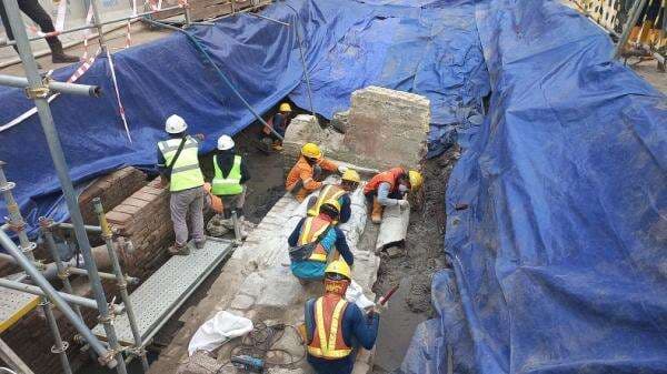 Penampakan Artefak Zaman Kolonial di Lokasi Proyek MRT, Ada Keramik hingga Batu Bata