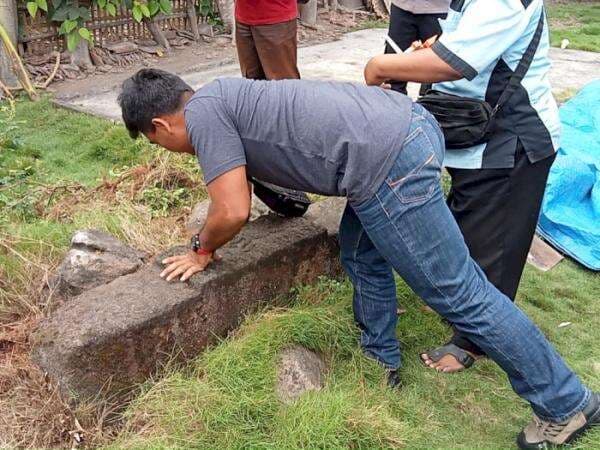 Heboh Penemuan Batu Andesit Berangka Tahun di Tulungagung, Diduga Bangunan Candi Terkubur