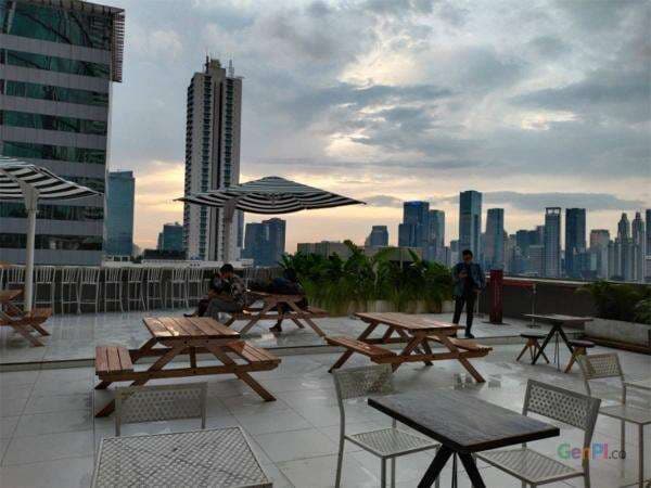 KOBAin Coffee, Kafe Asyik untuk Menikmati Sunset Jakarta