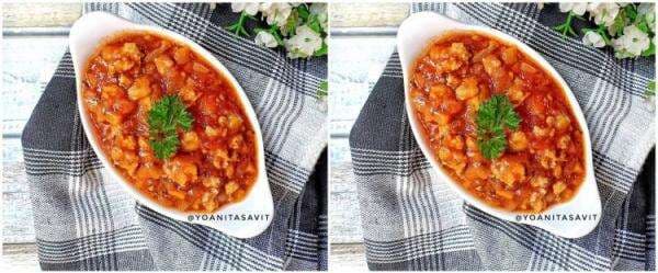 Resep saus ayam bolognese ala rumahan, enak dan mudah dibuat
