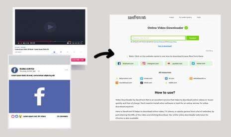 Download Gratis Video Lucu dari Facebook atau Youtube Pakai Savefrom, Cepat dan Mudah