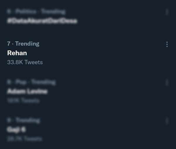 3 Hari Trending Twitter, Siapa Sosok ‘Rehan’ Sebenarnya?
