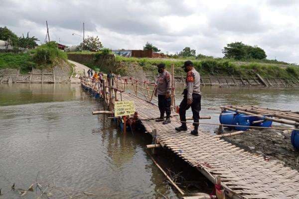 Dampak Penutupan Jembatan Mojo, Jembatan Sasak Gadingan Jadi Perhatian