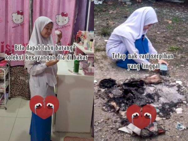 Viral Video Remaja Nangis Usai Koleksi Merchandise K-Pop Hangus Dibakar Orang Tuanya