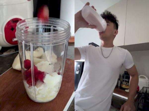 Demi Badan Bagus, Pria Ini Rela Minum Jus Putih Telur 4 Kilogram Setiap Hari