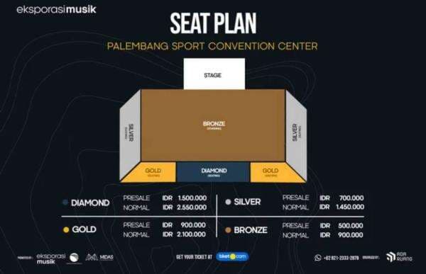 Ini Harga dan Cara Beli Tiket Konser MLTR di Palembang, Serbu!