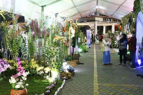 Banyak Anggrek Cantik di Balai Kota Among Tani Batu, Yuk Mampir!