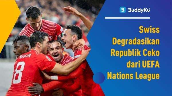 Swiss Degradasikan Republik Ceko dari UEFA Nations League