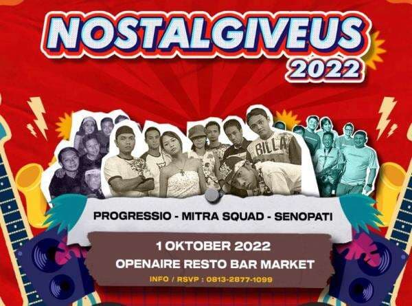 Konser Musik Bertajuk 2000an “Nostalgiveus” di Semarang Bakal Digelar Tanggal Ini