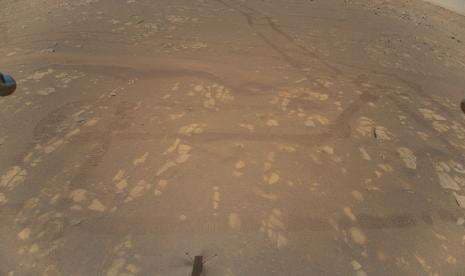 Helikopter Ingenuity Mars Mencatat Penerbangan Planet Mars ke-33