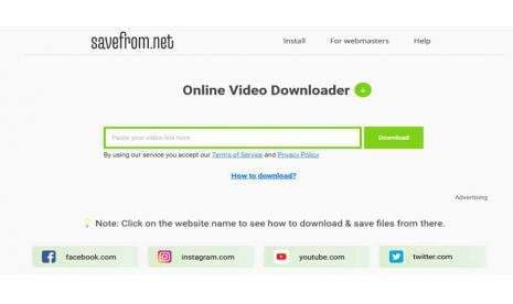 Download Video Facebook (FB) atau Reel IG Pakai Savefrom net, Simpel, Gratis