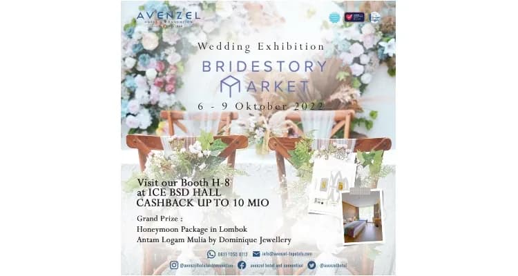 Avenzel Hotel and Convention Tawarkan Paket Pernikahan Terbaik di Wedding Expo