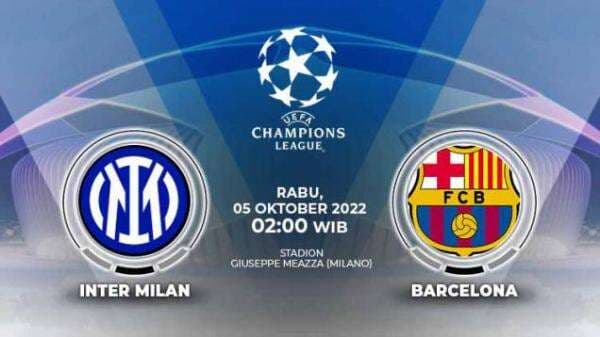 Link Live Streaming Liga Champions: Inter Milan vs Barcelona