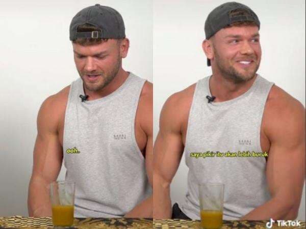 Reaksi Bule saat Nyobain Minum Jamu Kunyit, Dikira Bakal Tak Enak Rupanya..