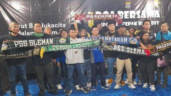 Momen Damai Suporter DIY, Giliran Anthem PSIM Akan Menggema di Markas PSS Sleman