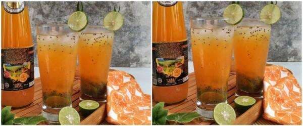 Cara membuat es teh markisa, enak dan menyegarkan