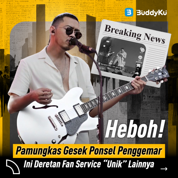 Heboh Pamungkas Gesek Ponsel, Ini Deretan Fan Service Unik Lainnya untuk Penggemar
