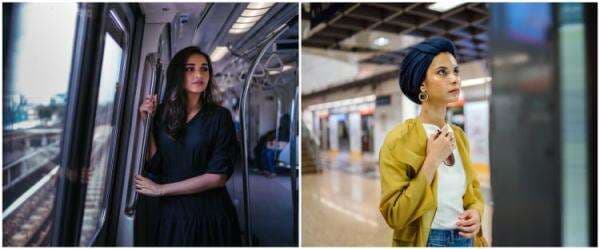 5 Ide pose foto OOTD di MRT, antigagal dan Instagramable