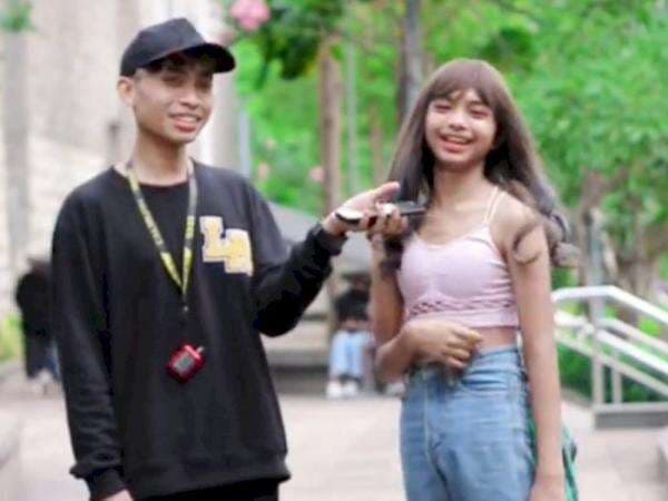 Gaya Mami Angel Citayam Fashion Week Berubah Kenakan Wig, Netizen: Mirip Vanessa Angel!