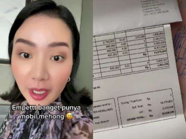 Service Ringan Lamborghini sampai Rp20 Juta, Agnes Jennifer Ngeluh: Empet, Capek Gua Mah!
