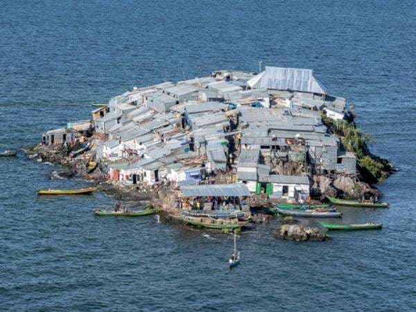 Meskipun Kecil, Pulau Migingo di Perbatasan Kenya dan Uganda Ini Sangat Padat Penduduknya