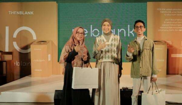 Anniversary ke-10, THENBLANK Luncurkan Ajakan Daur Ulang Kemasan ‘REBLANK’