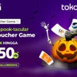 Promo Spook-tacular Cashback hingga Rp 150.000 Voucher Games di Tokopedia