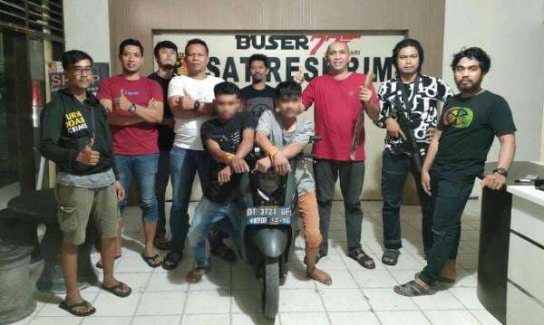 Tebas Korban dengan Parang, Dua Pelaku Begal di Kendari Ditangkap Polisi