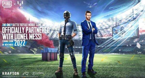 Siap-siap! PUBG Mobile Umumkan Kolaborasi Bareng Lionel Messi